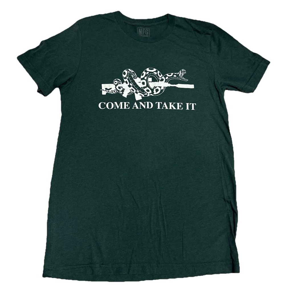 NFG - Come and Take It  T-shirt -Green Size Medium!